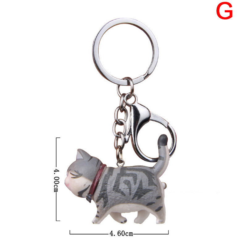 Wholesale Metal Cat Keychains
